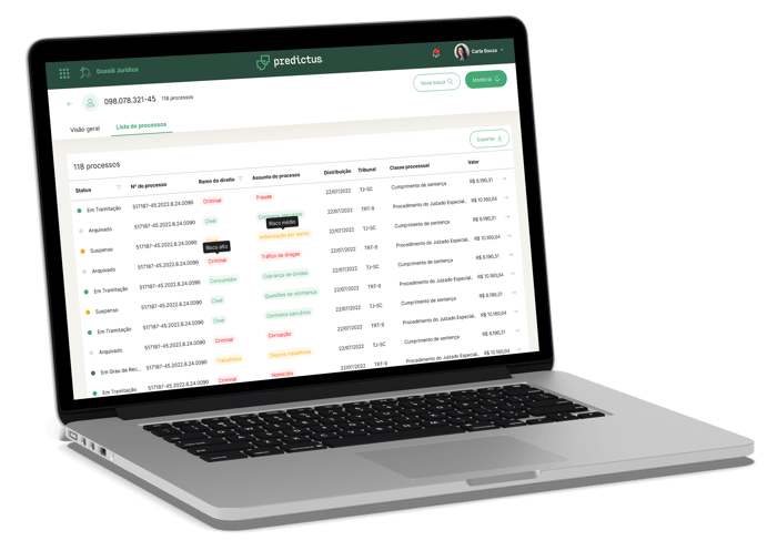 notebook predictus dossie